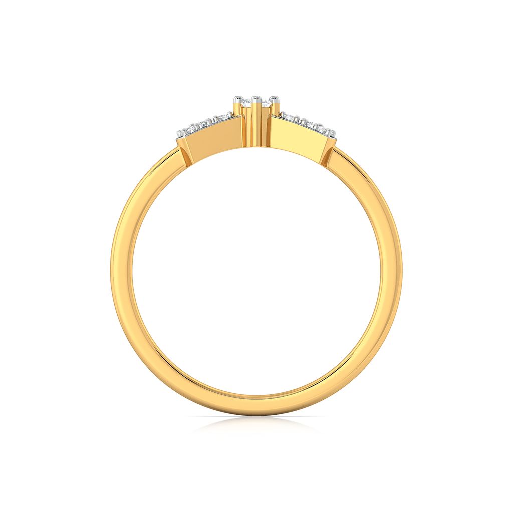 Frow Bow Diamond Rings image