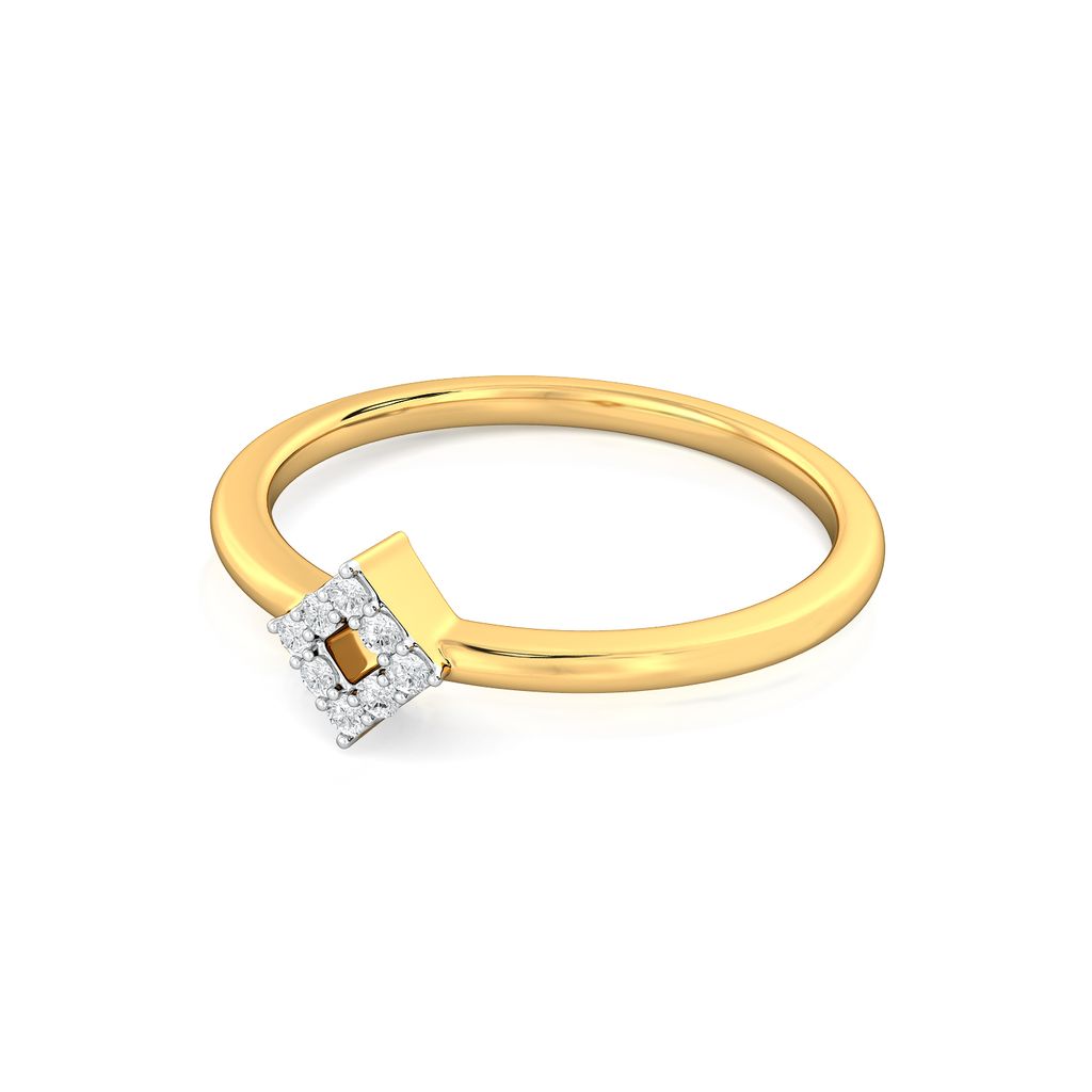 Rhomb Com Diamond Rings image