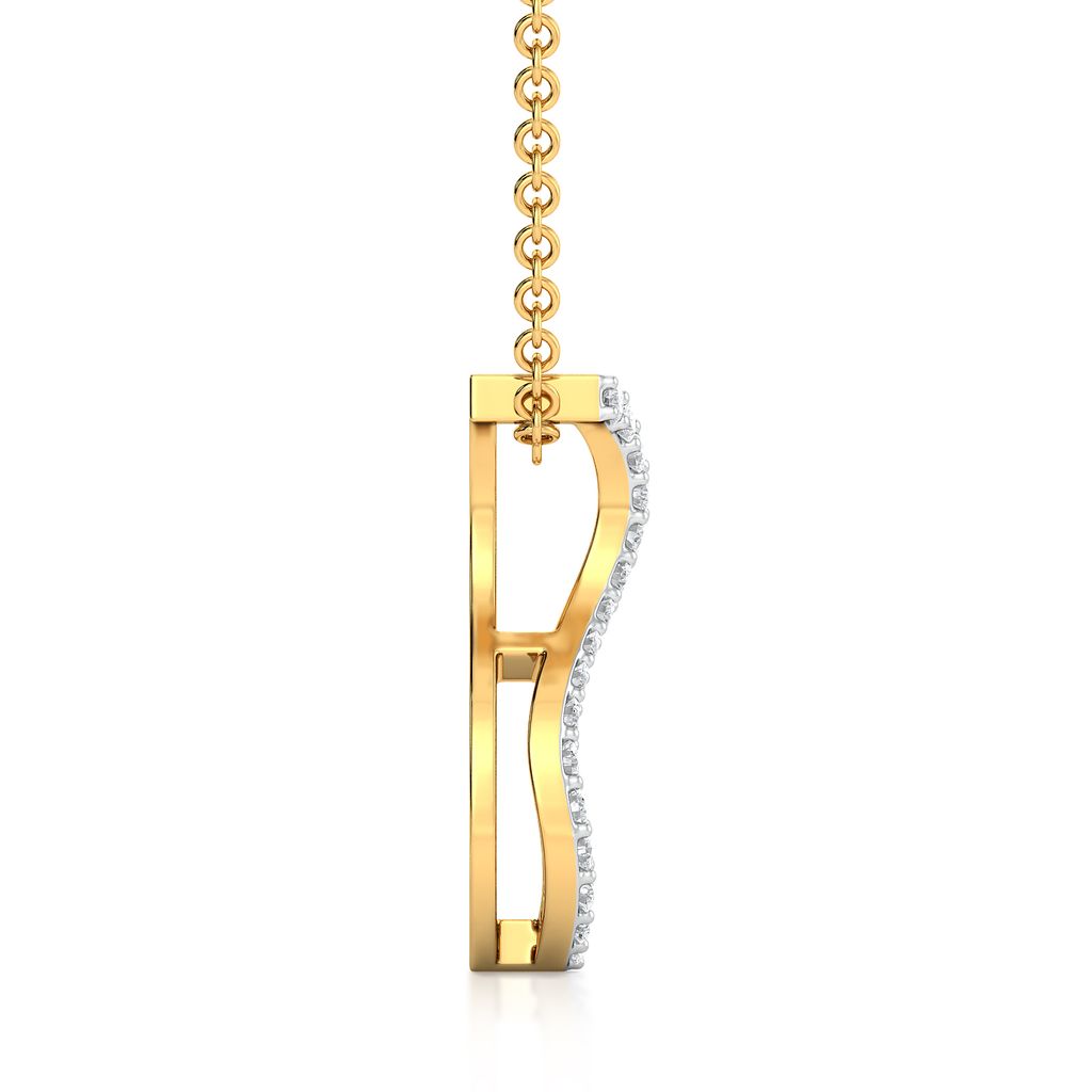 Cue The Dew Diamond Pendants