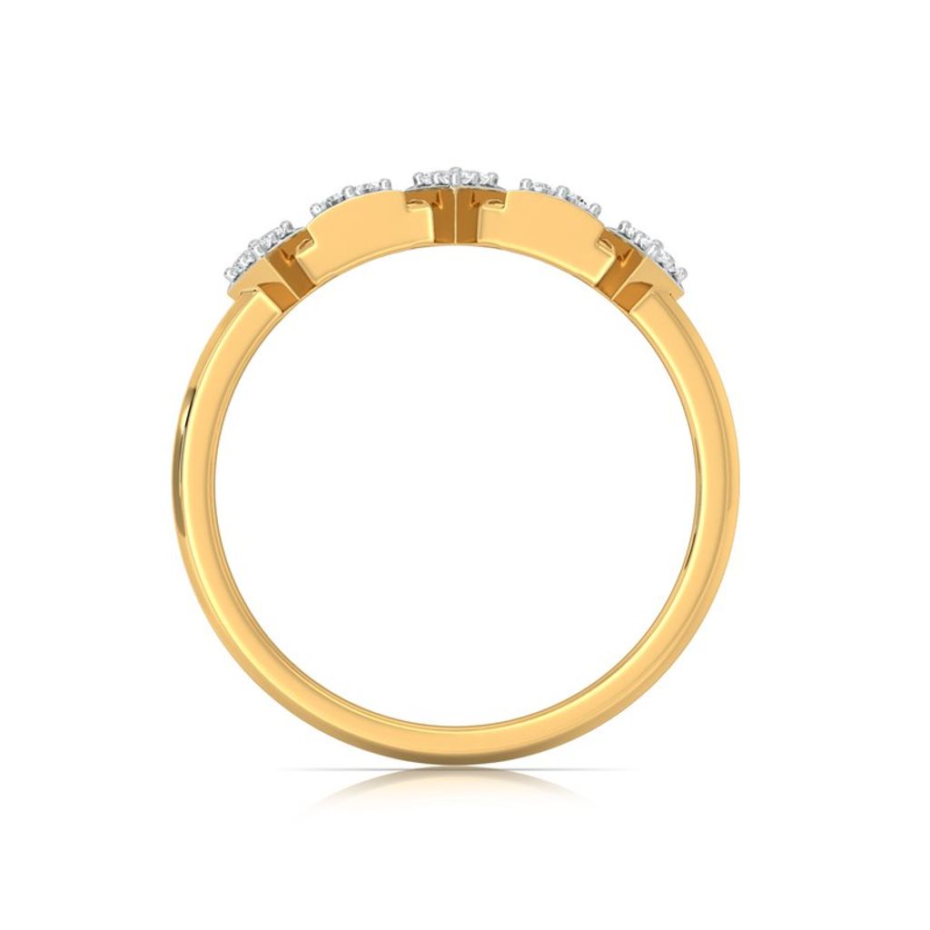 Trico Triangle Diamond Rings image