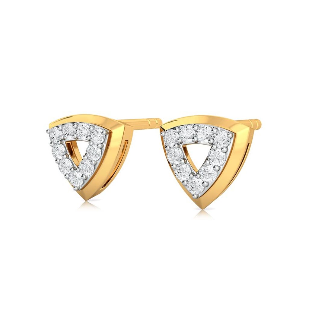 Cutsy Curtsy Diamond Earrings
