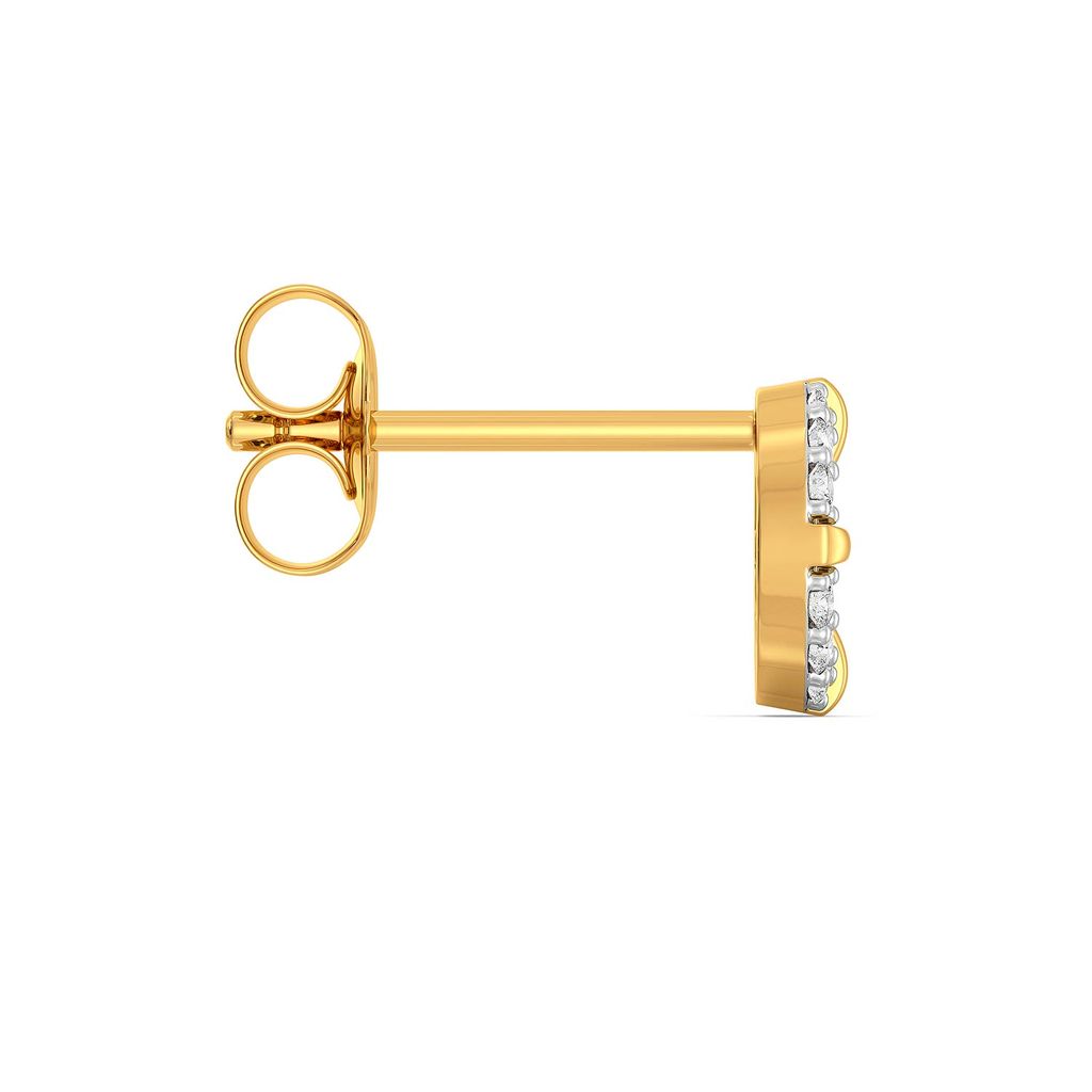 Bull's Eye Diamond Earrings
