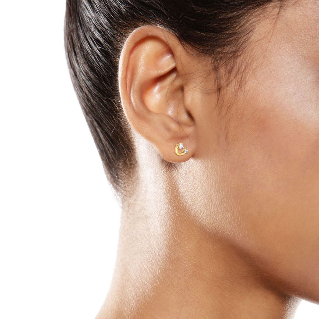 Arc Attack Diamond Earrings