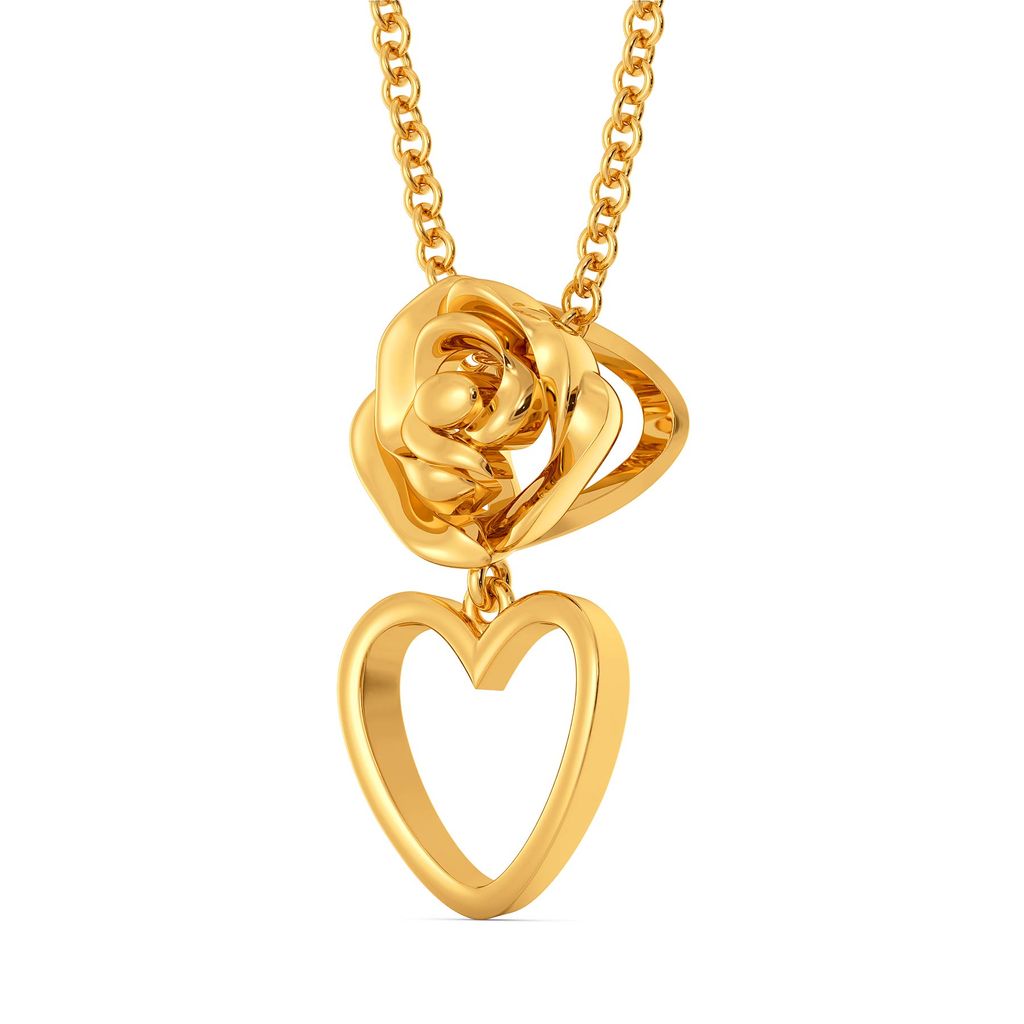 Rebel Rose Gold Pendants