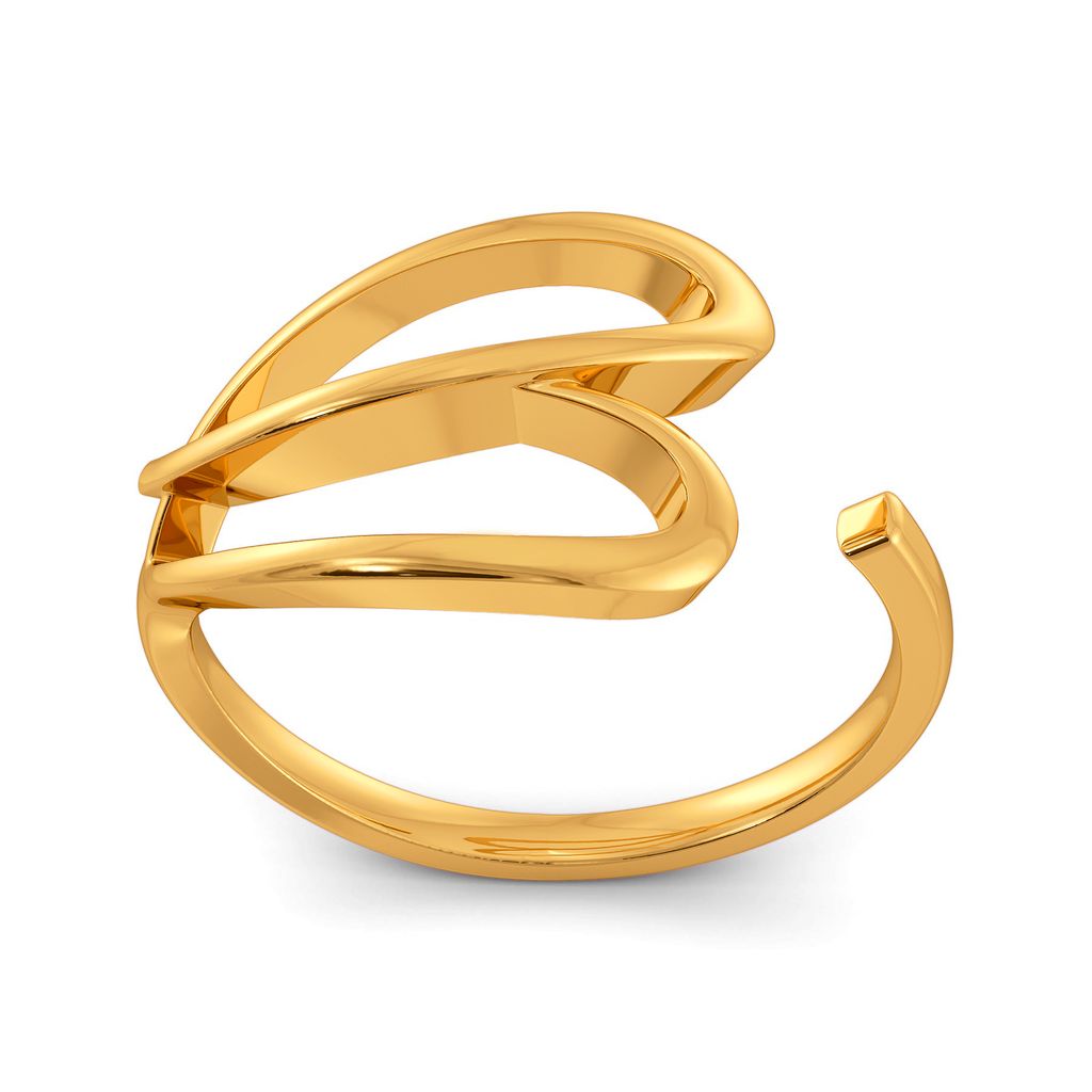 Heart of the Rose Gold Rings alternate view 2