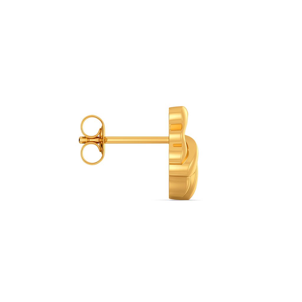 Love Gone Wild Gold Earrings