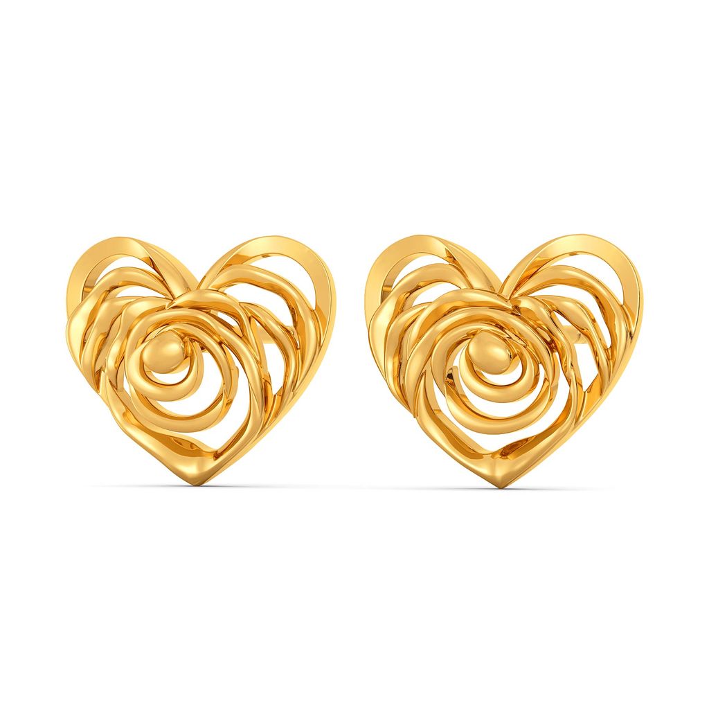 Fierce Fables Gold Earrings