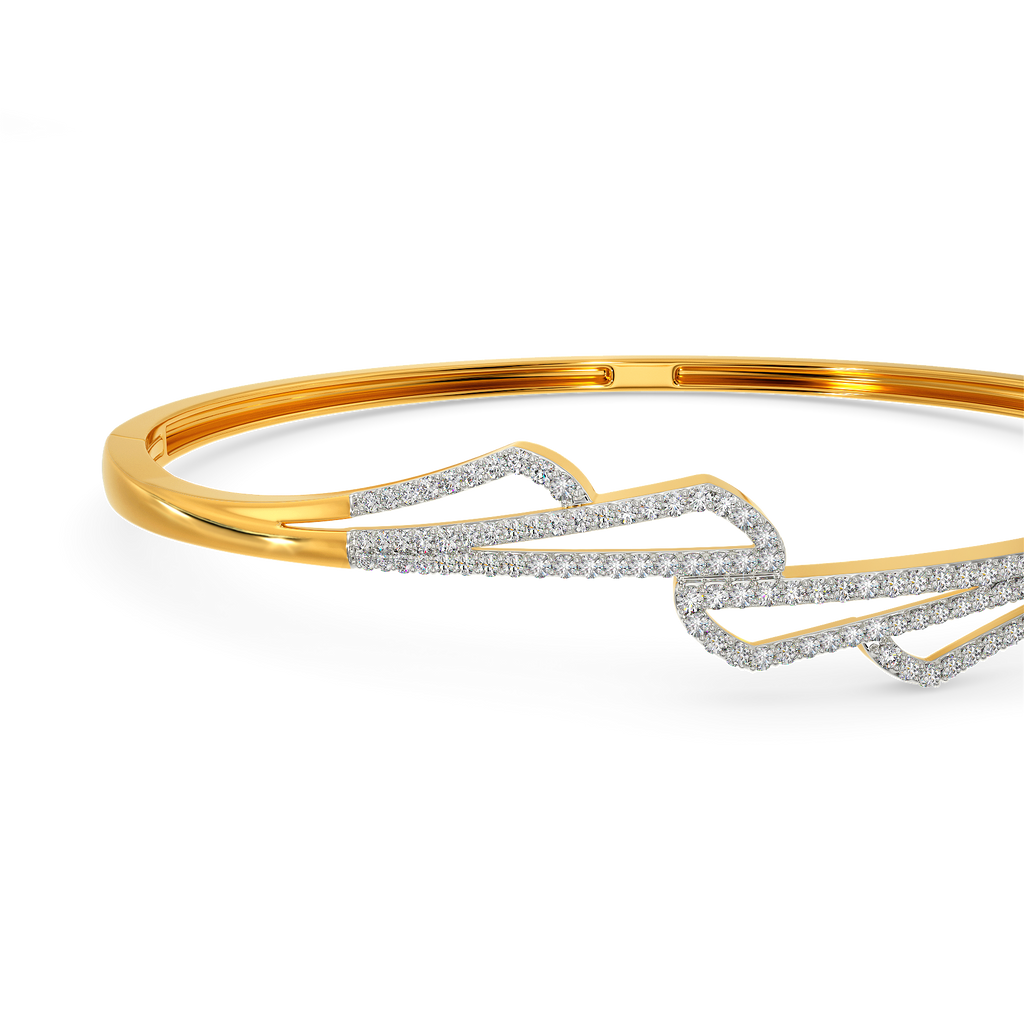 Being Whimsical Diamond Bangles