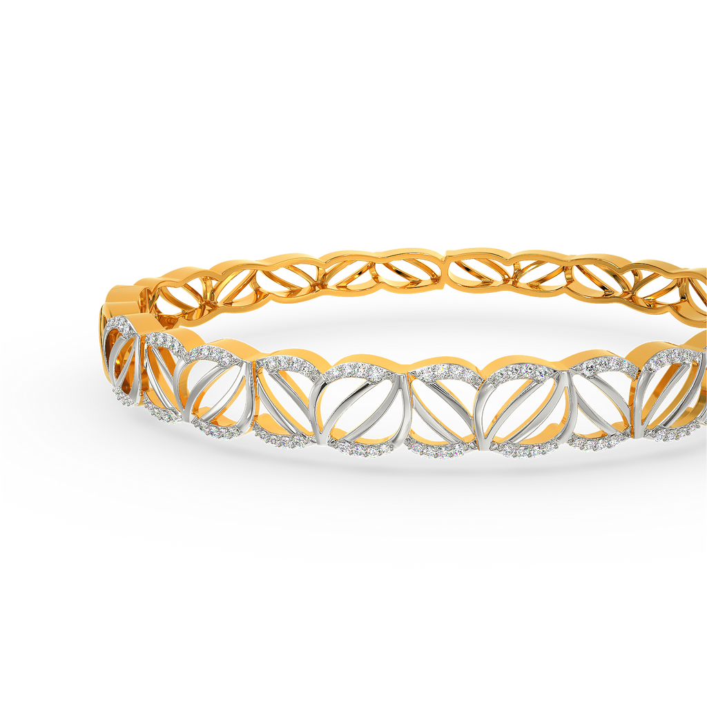 Rise To Glamour Diamond Bangles