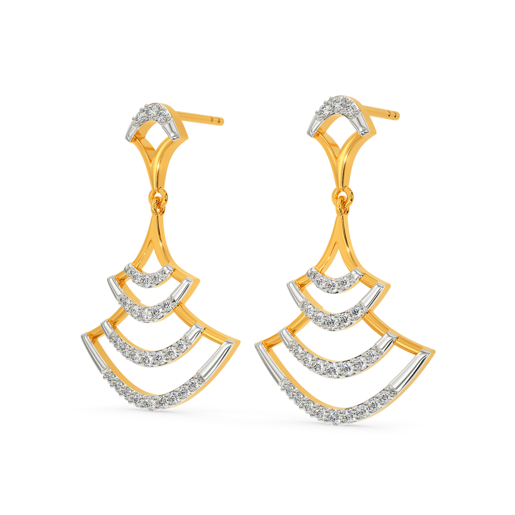 Old-World Charm Diamond Earrings
