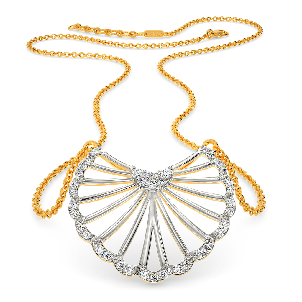 Glow With The Flow  Diamond Necklaces