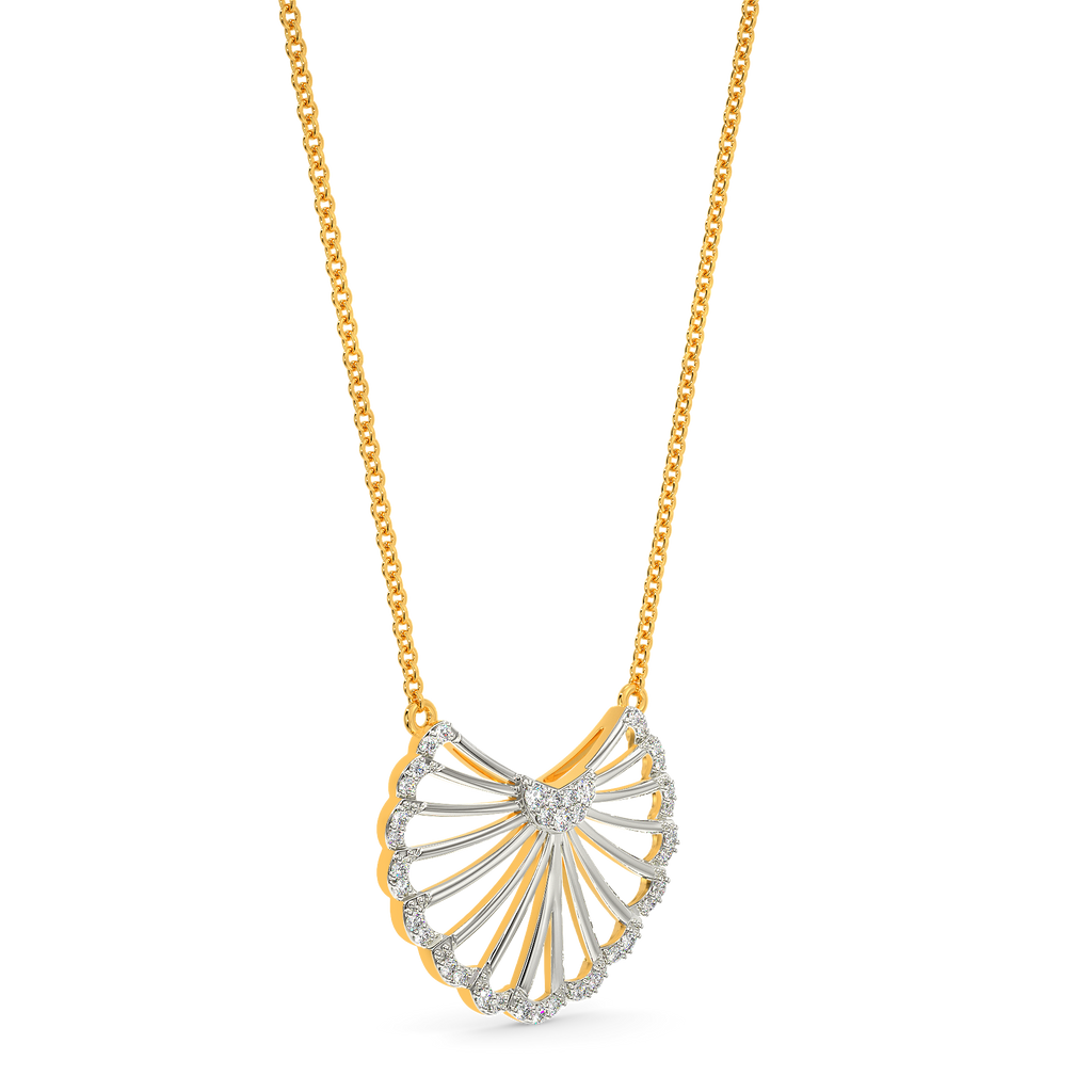 Glow With The Flow  Diamond Necklaces