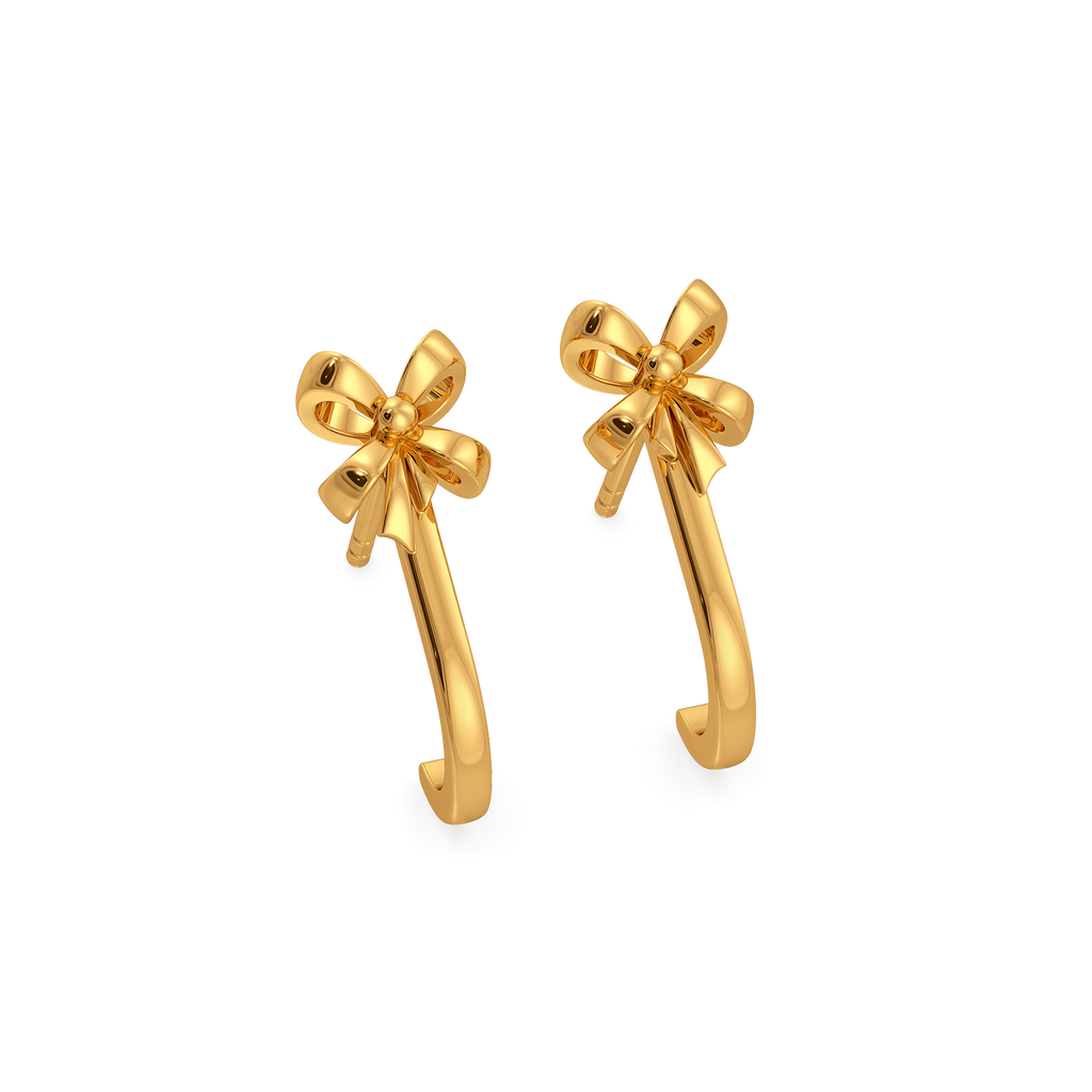Dollcore Dreams Gold Earrings