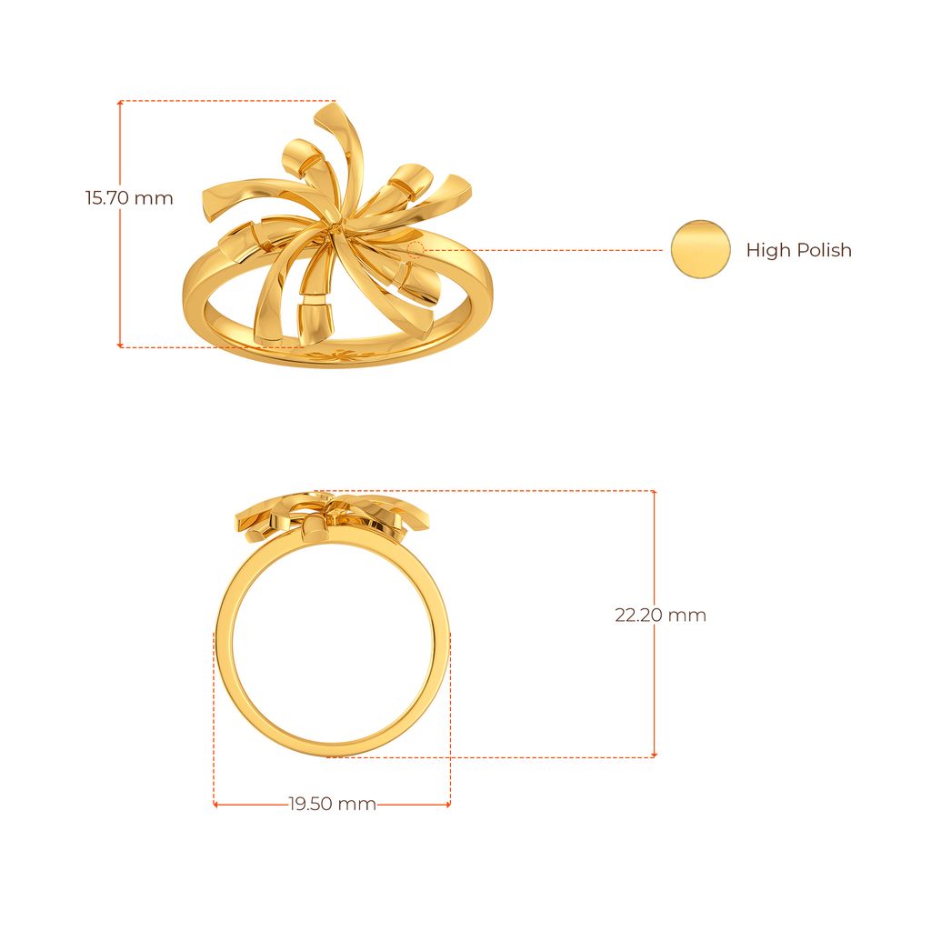 Disco Chic Gold Rings image