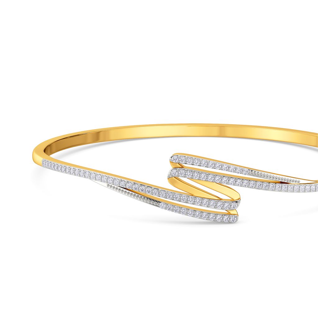 Confetti Twirls Diamond Bangles