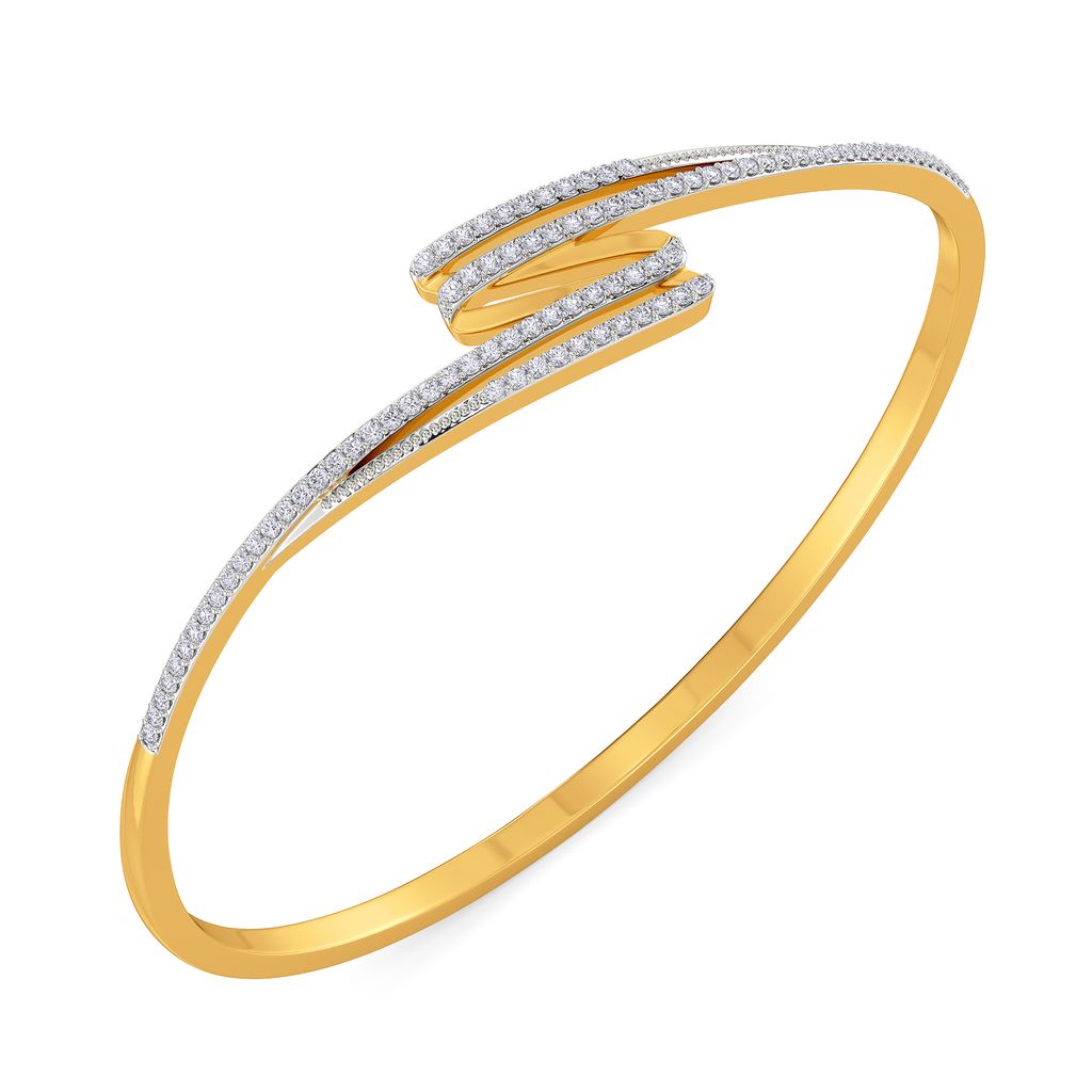Confetti Twirls Diamond Bangles