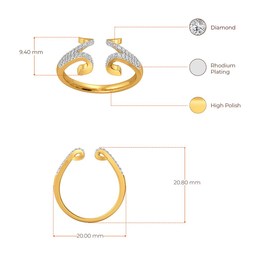 Groovy Soiree Diamond Rings image