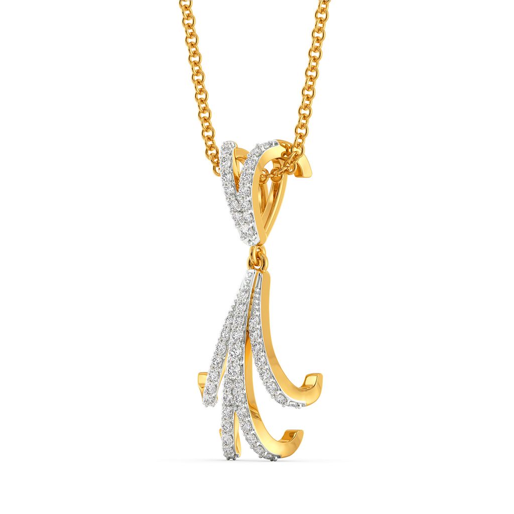 Groovy Soiree Diamond Pendants