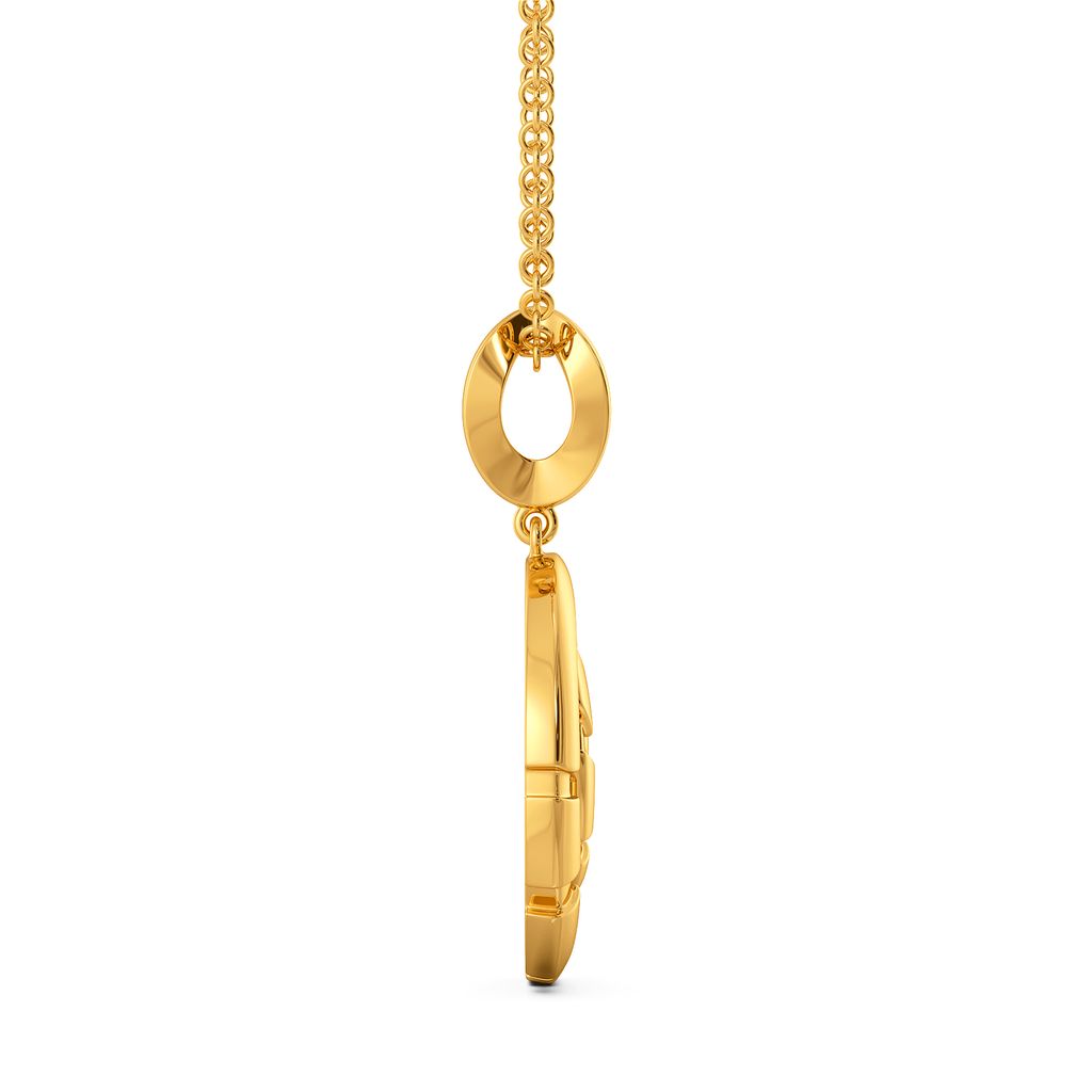 Wing Ding Pop Gold Pendants