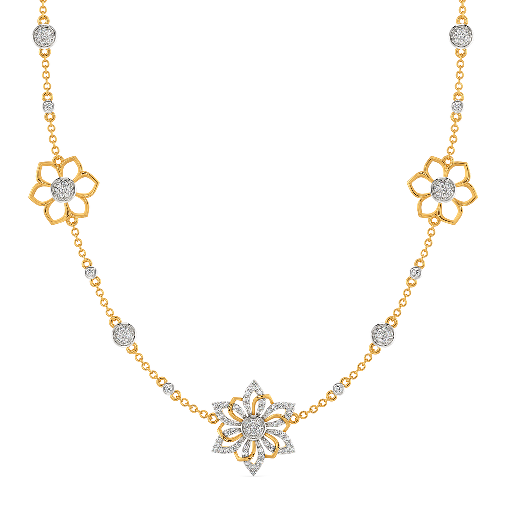 Eclectic Charm Diamond Necklaces