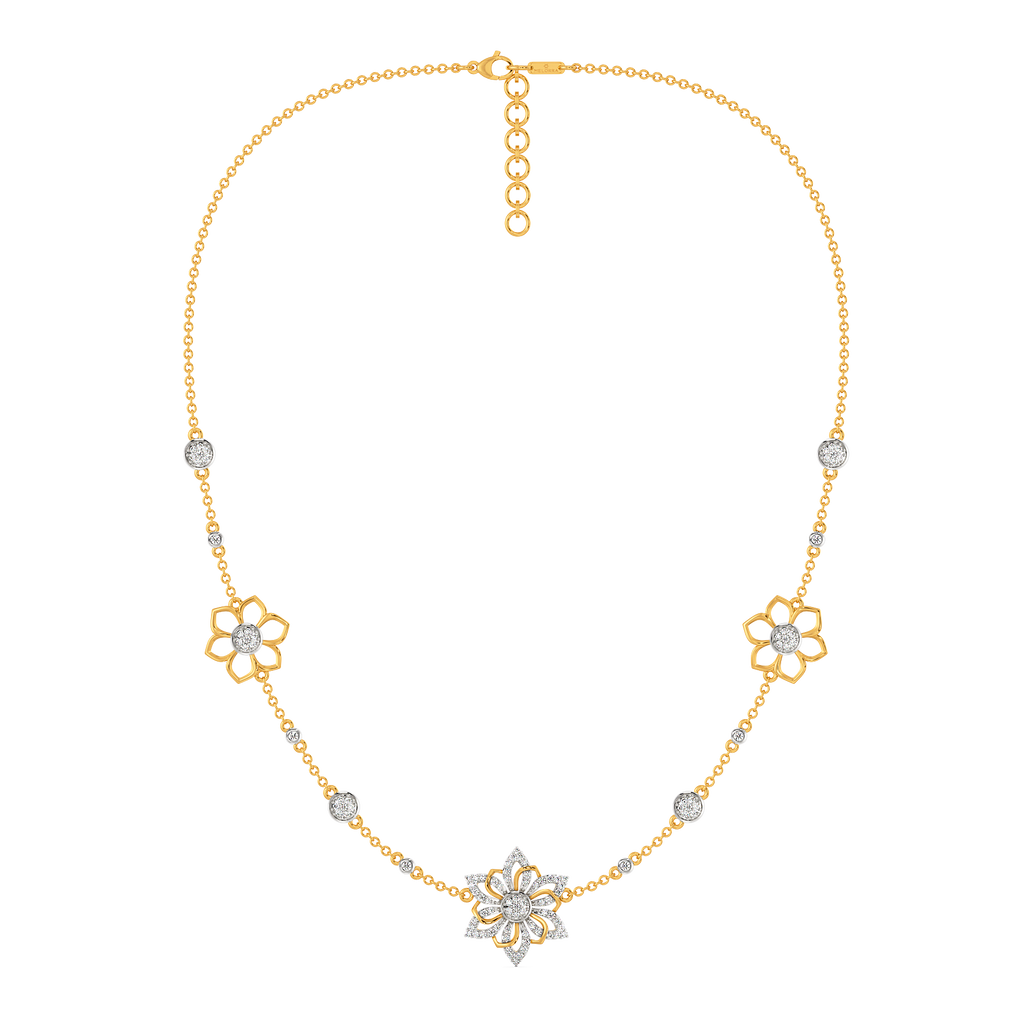 Eclectic Charm Diamond Necklaces