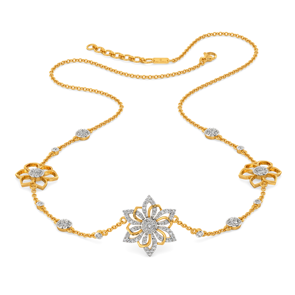 Eclectic Charm Diamond Necklaces