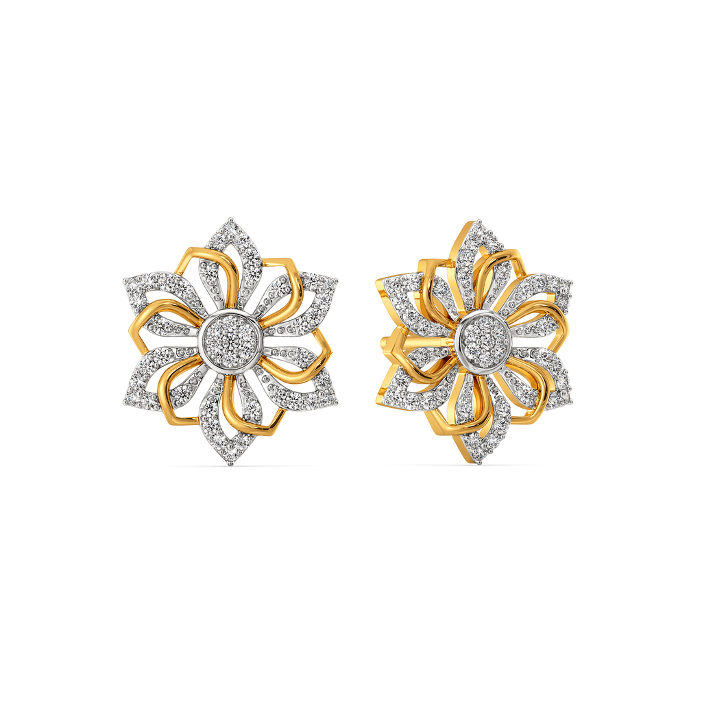 Eclectic Charm Diamond Earrings