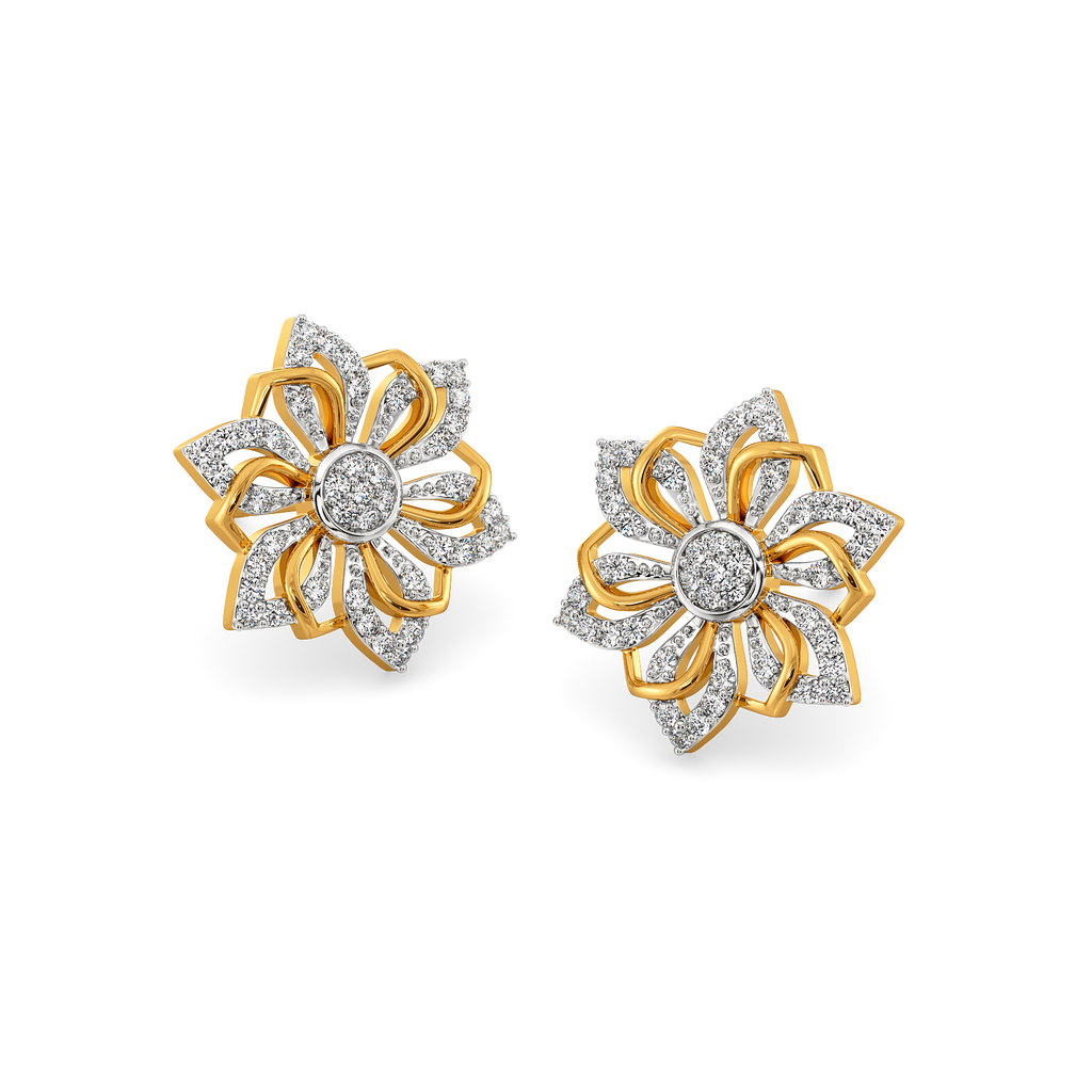 Eclectic Charm Diamond Earrings