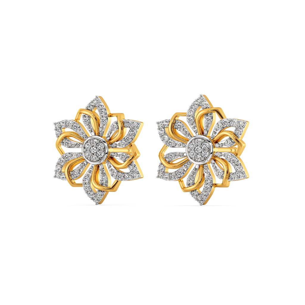 Eclectic Charm Diamond Earrings