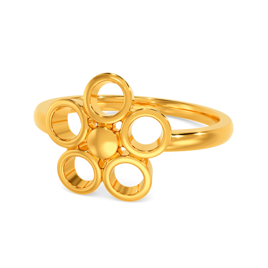 Polka Pop Gold Rings alternate view 2