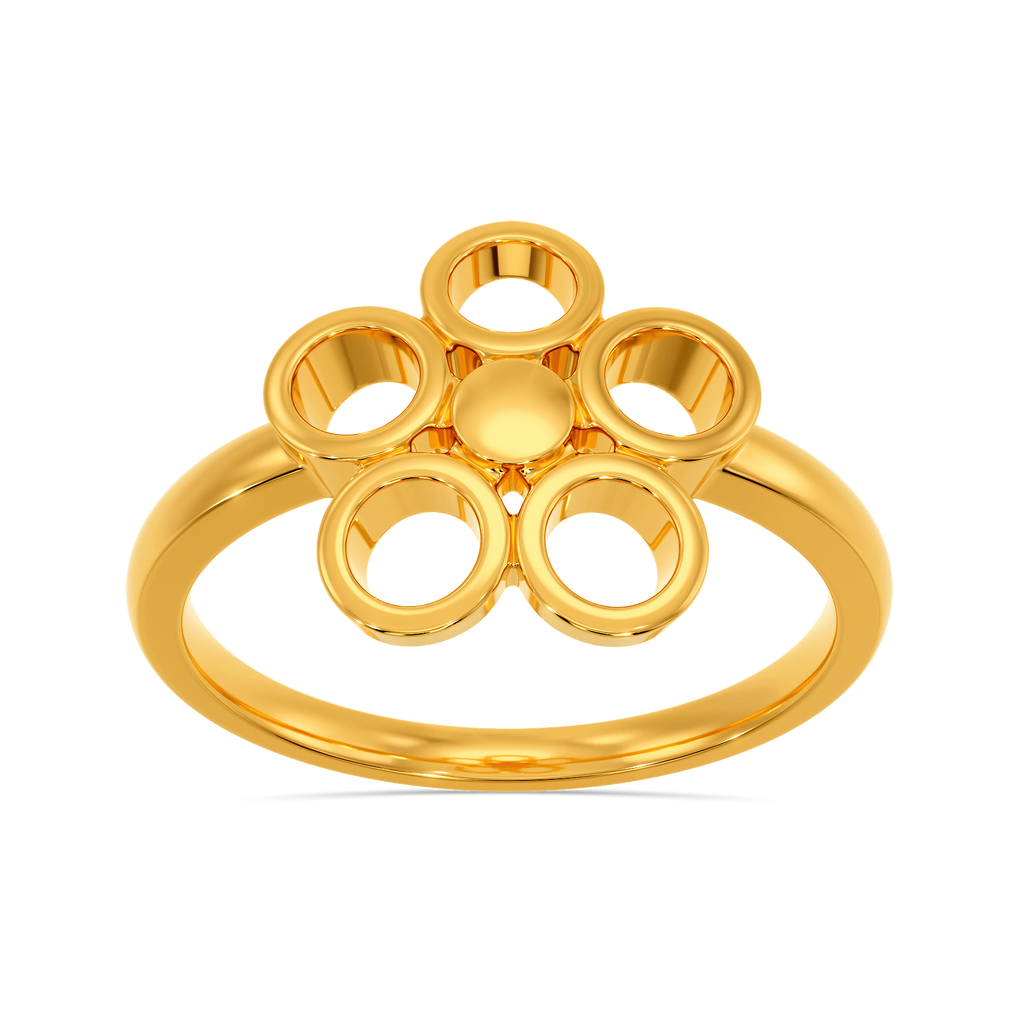 Polka Pop Gold Rings alternate view 3