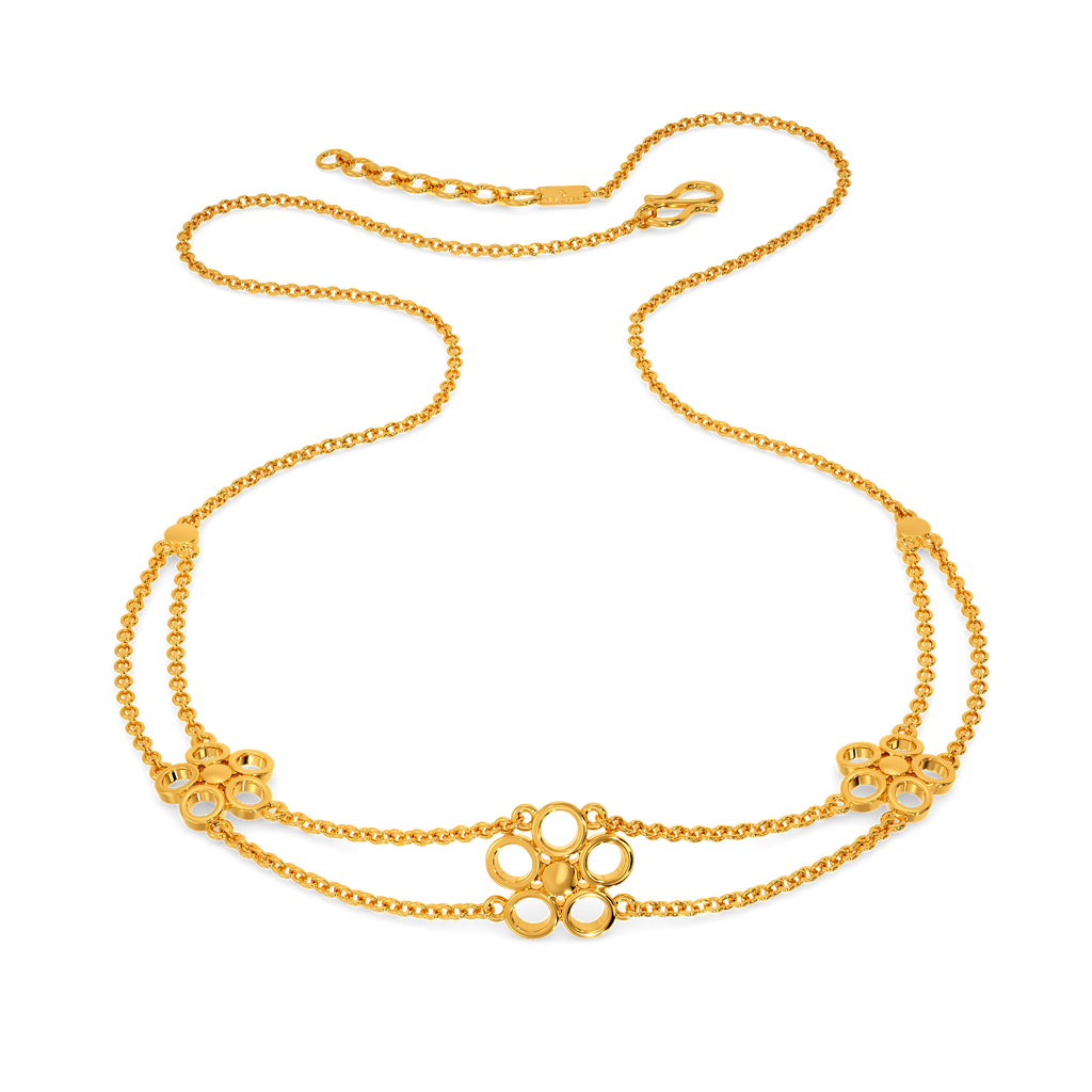 Polka Pop Gold Necklaces