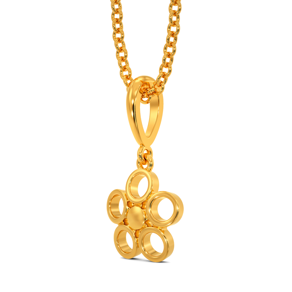 Polka Pop Gold Pendants