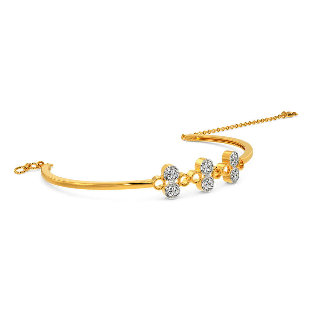 All About Polka Diamond Bangles