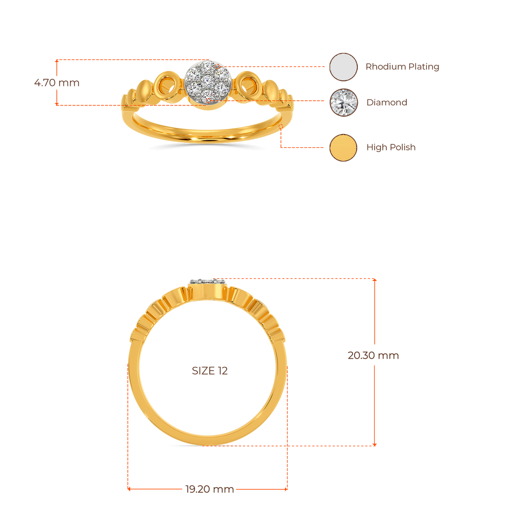 Polka Magic Diamond Rings image