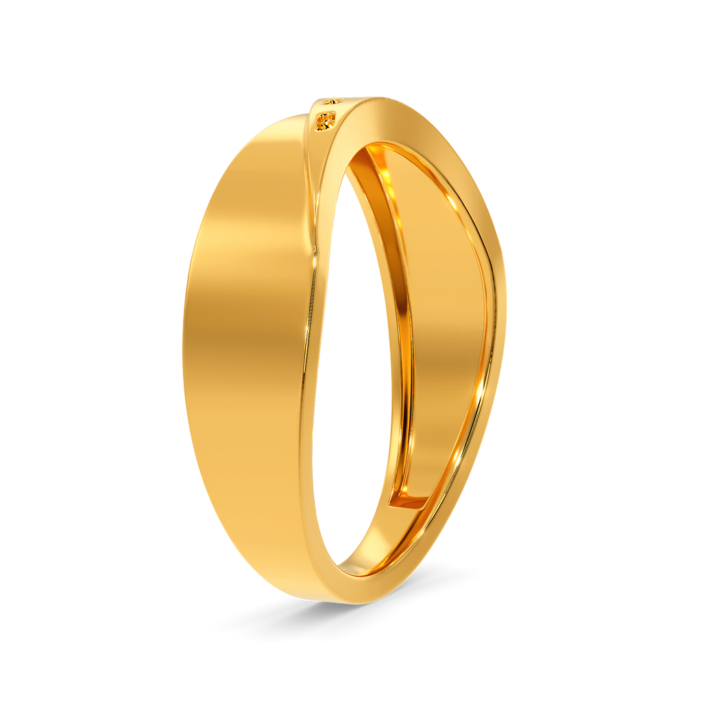 Denim Craze  Gold Rings image