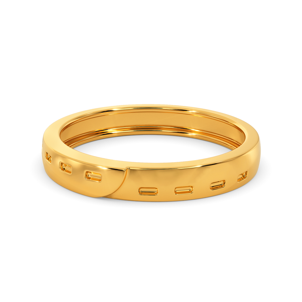 Dare To Denim Gold Rings alternate view 2