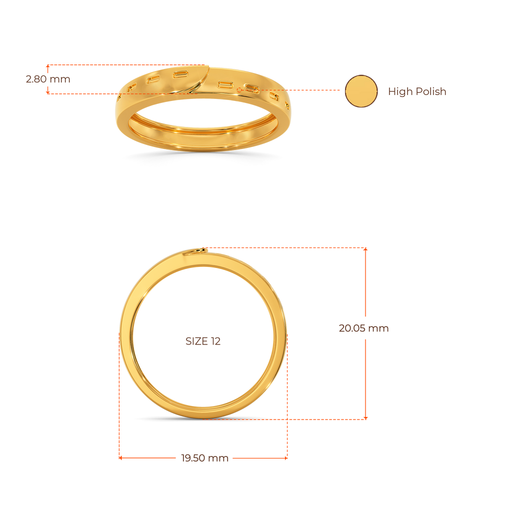 Dare To Denim Gold Rings image