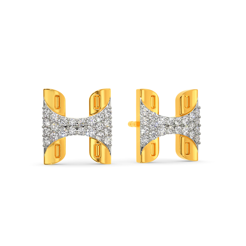 Mood for Denim Diamond Earrings