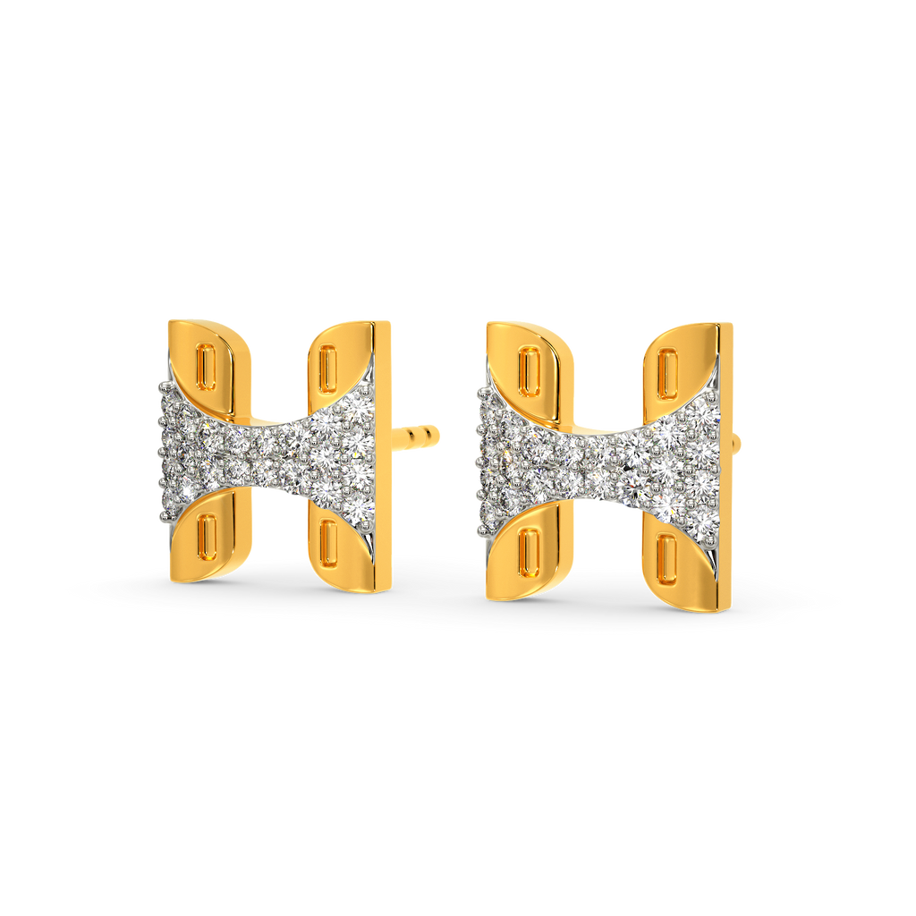 Mood for Denim Diamond Earrings