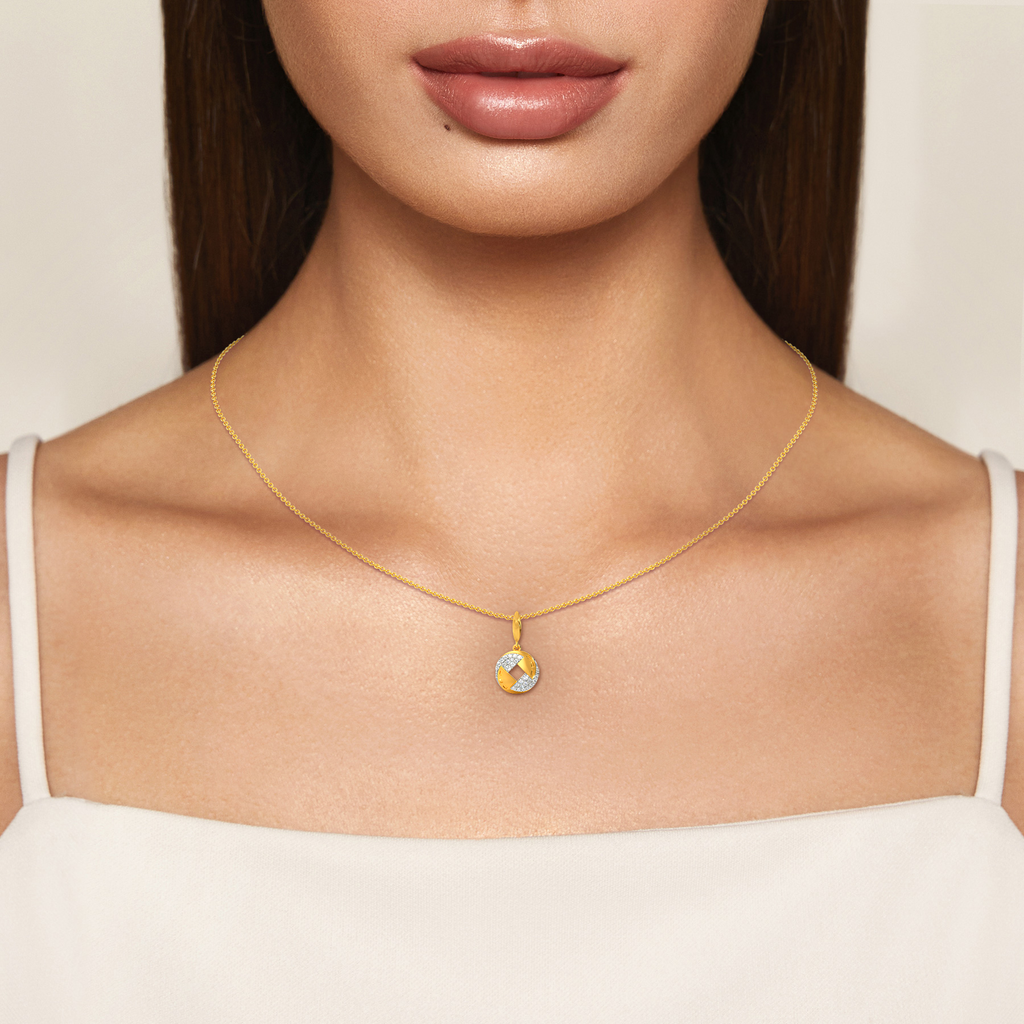 Just Denim It Diamond Pendants