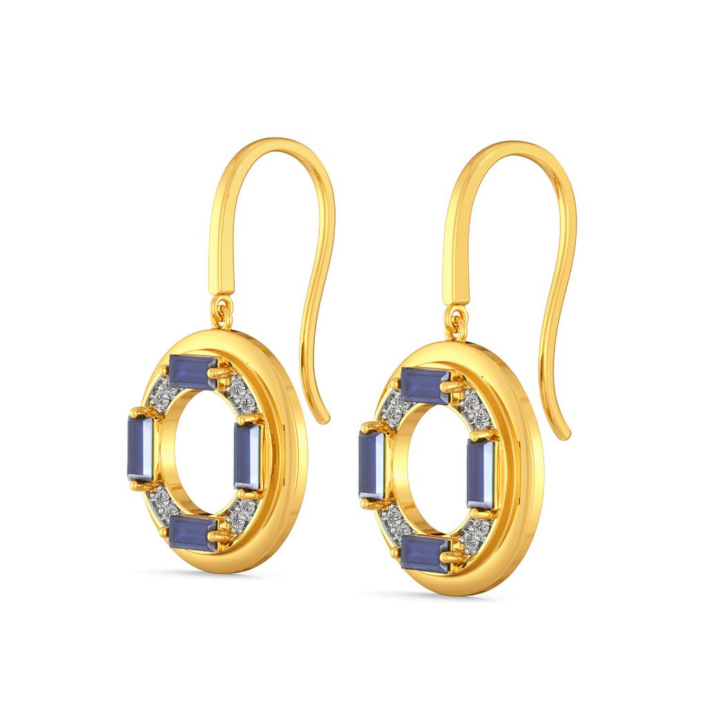 Wheel Deal Diamond Earrings