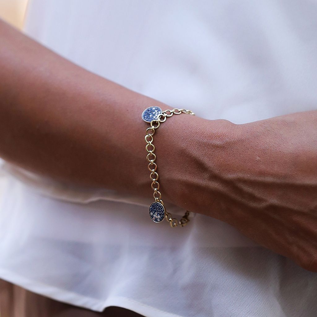 Means of Jeans Diamond Bracelets