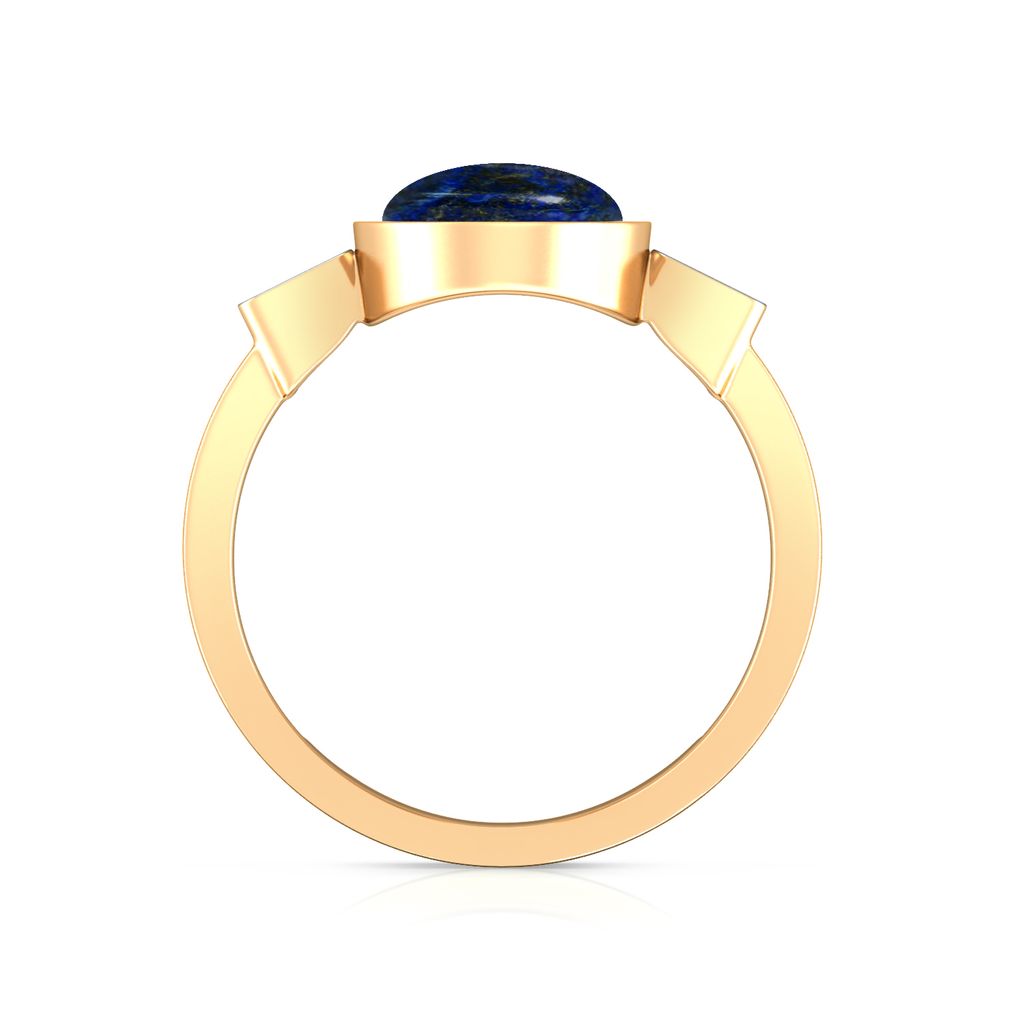 Indigo Denim Diamond Rings image