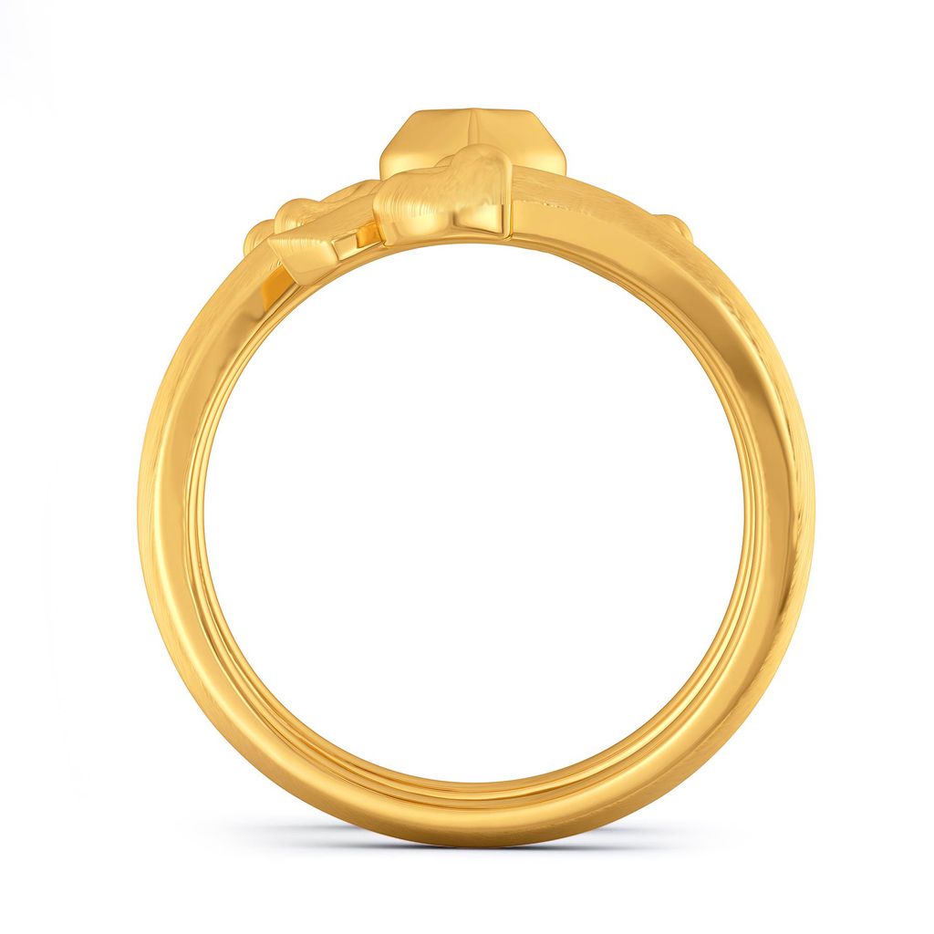 Victorian Dreams Gold Rings image