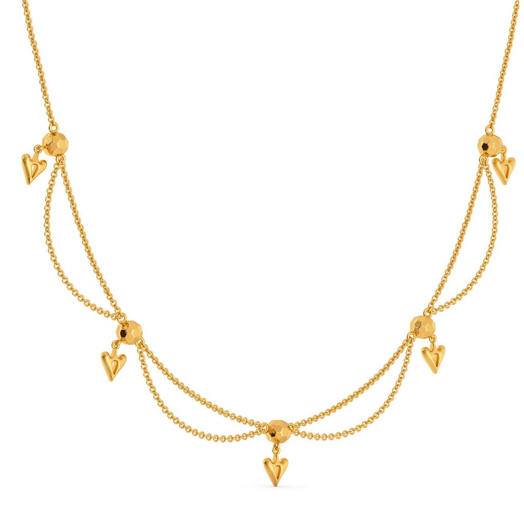 Childhood Cheer Gold Necklaces