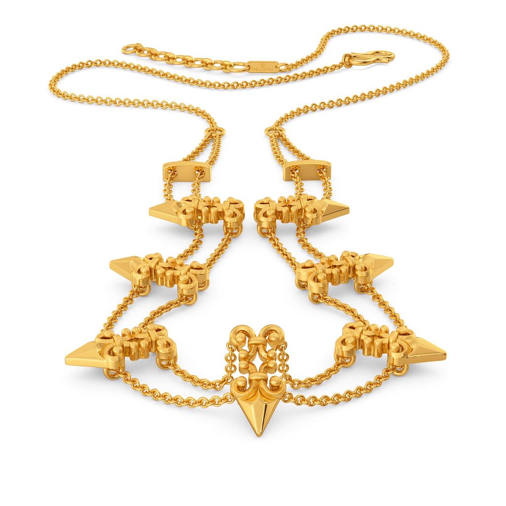 Doll Nostalgia Gold Necklaces