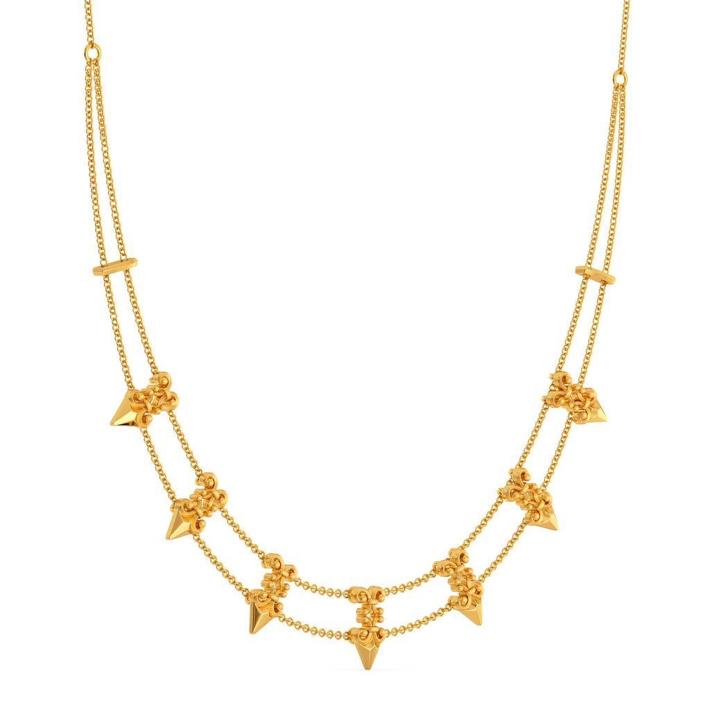 Doll Nostalgia Gold Necklaces