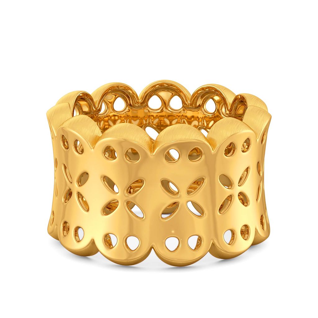 Dame of Fame Gold Rings alternate view 3