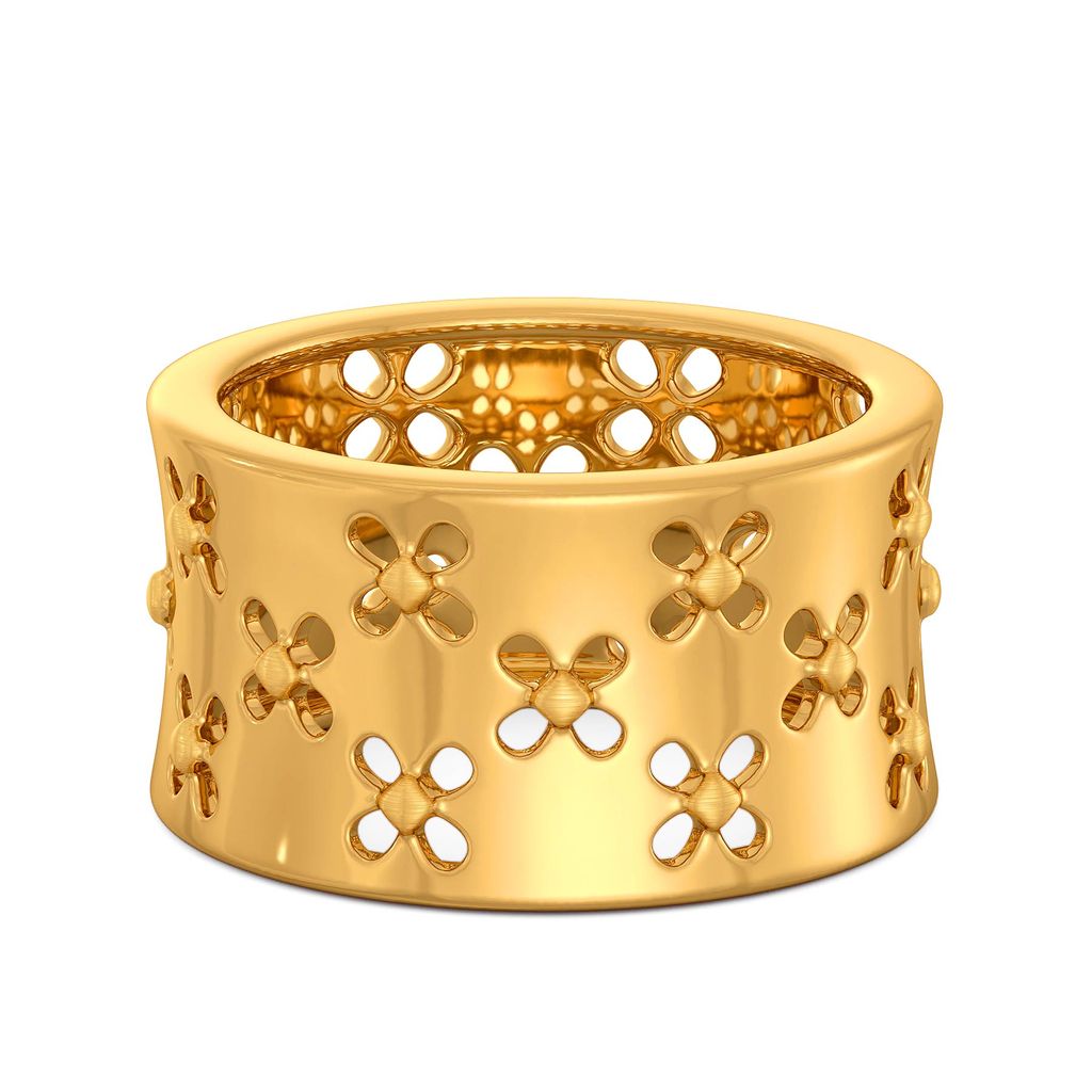 Playful Madame Gold Rings alternate view 3